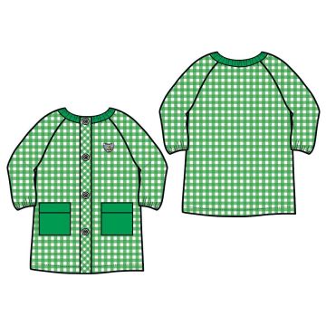 Babi botones infantil verde